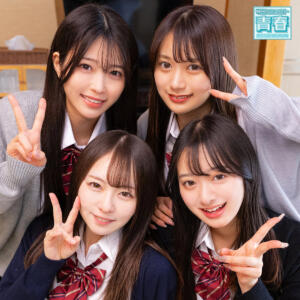 仲良し美少女J系、修学旅行先で乱交 かりん＆めいさ＆かほ＆あおい (deaa040)｜電影シロウト-青春- 素人AV